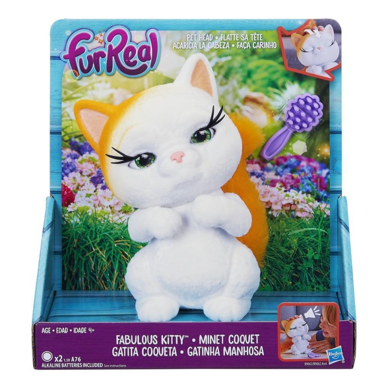 Интерактивная игрушка из серии FurReal Frends - Пушистый друг Рыжий Котёнок  